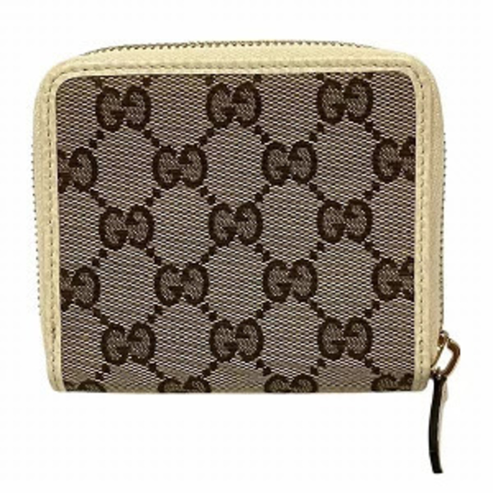 Gucci Canvas GG Wallet fold Bi Black
